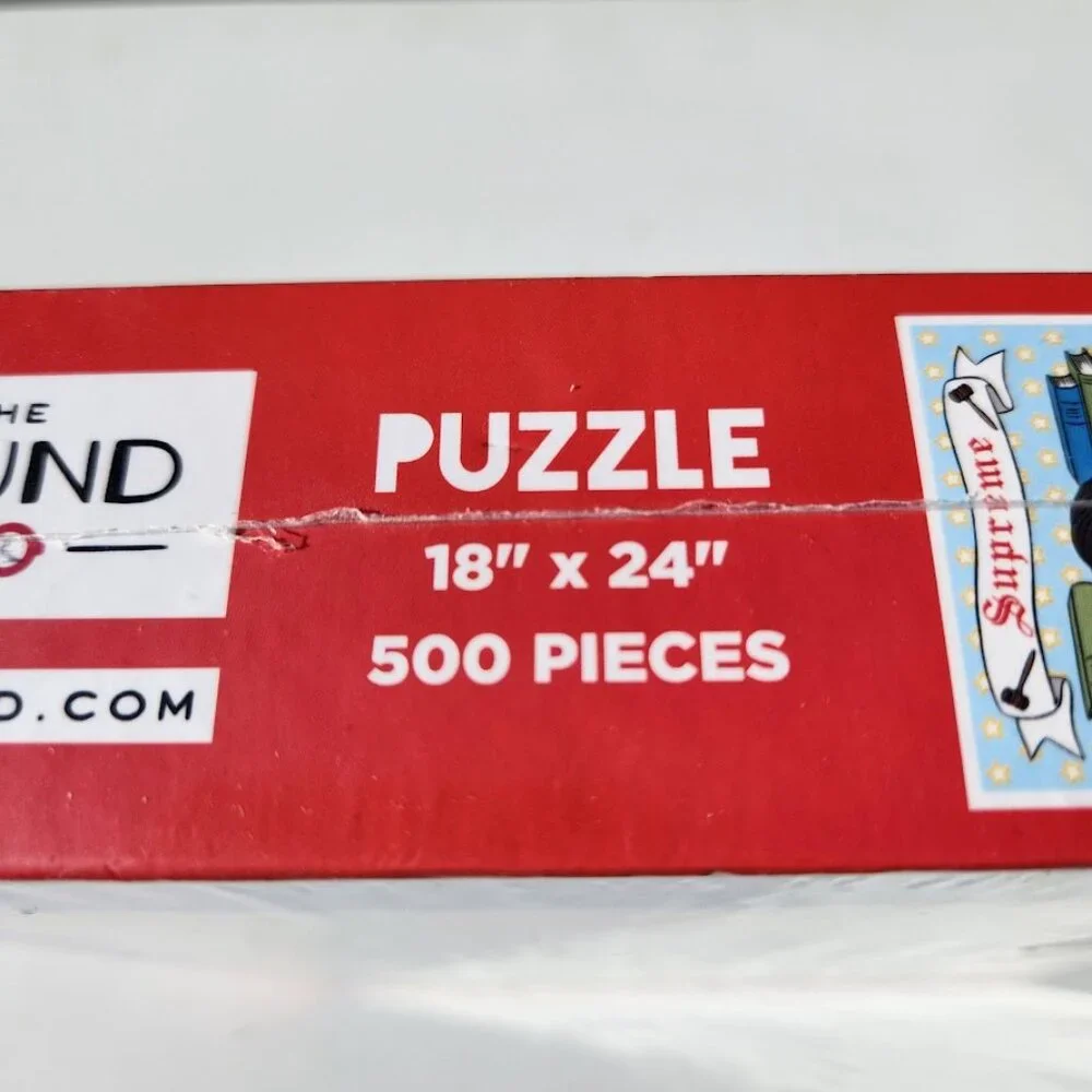 NEW Ruth Bader Ginsburg Jigsaw Puzzle 500 Piece The Found Supreme Court Women RB